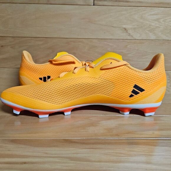 Adidas Men's X Speedportal. 4 FxG Size 13 Orange Black Soccer Cleats GZ2460 - Picture 10 of 12